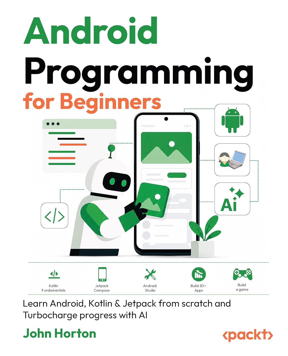 Android Programming for Beginners 4th Edition book cover
