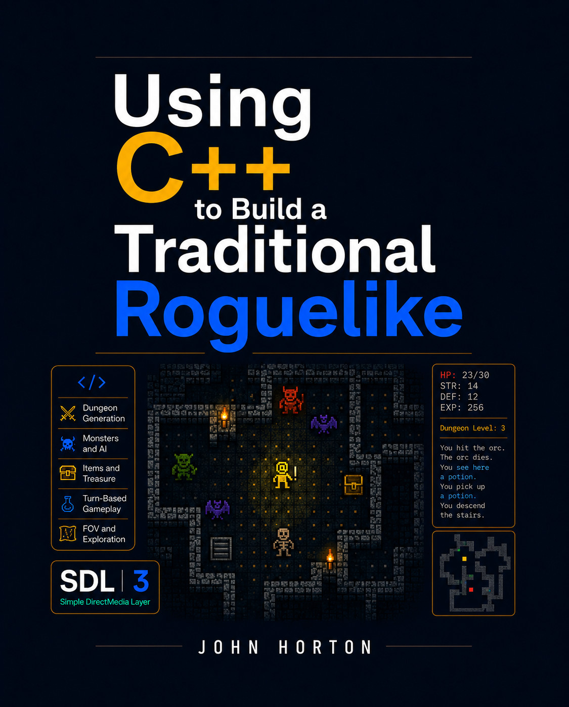 Using C++ to Build a Traditional Roguelike book cover