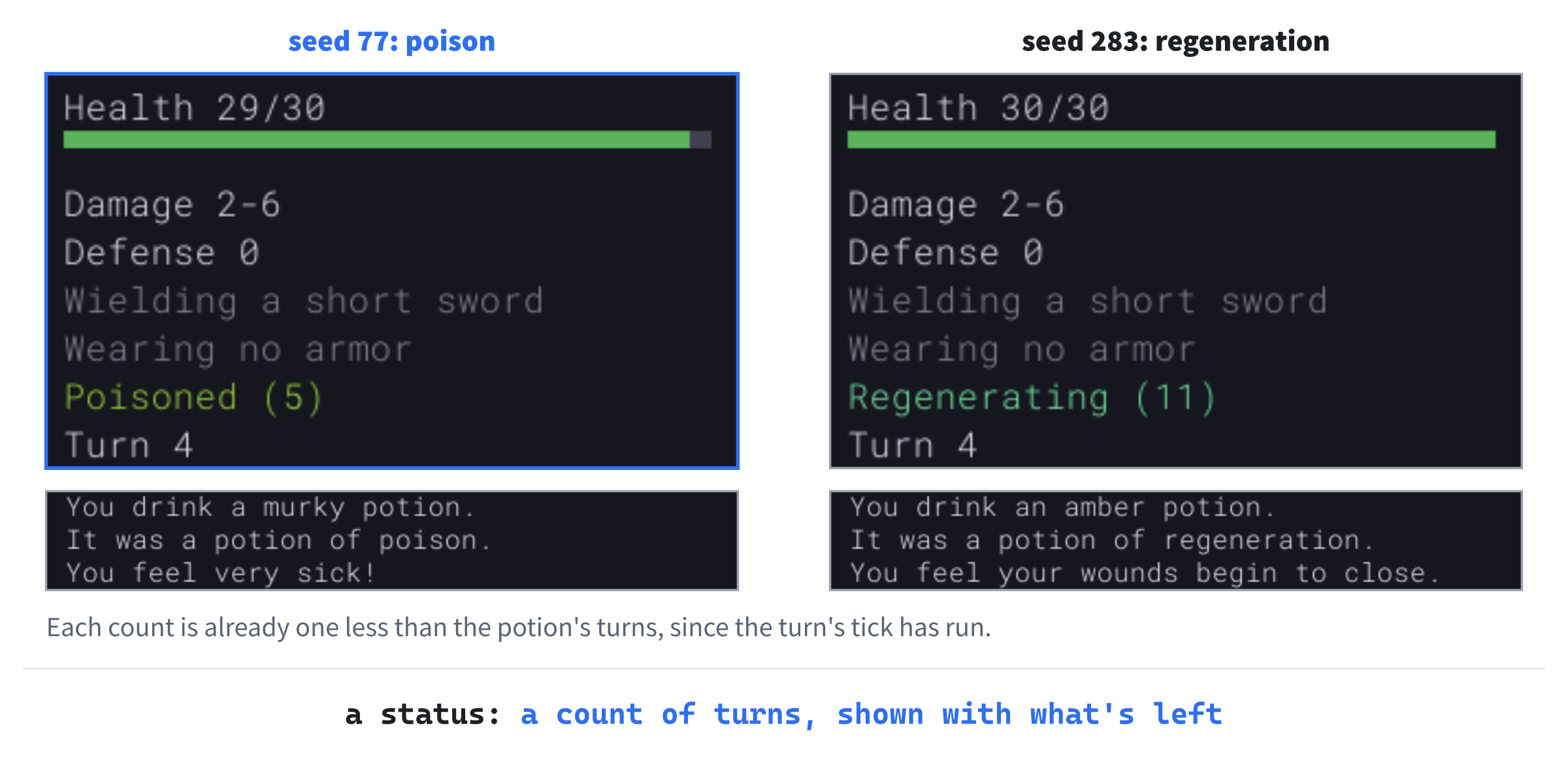 Two potions that last