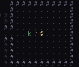 Part 7 — monsters following a corridor around a wall toward the player, taking the true shortest path rather than bumping the corner